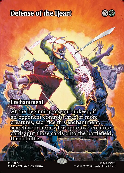 Defense of the Heart - Marvel Universe - 76