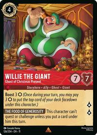 Willie the Giant - Ghost of Christmas Present - Winterspell - 126/204