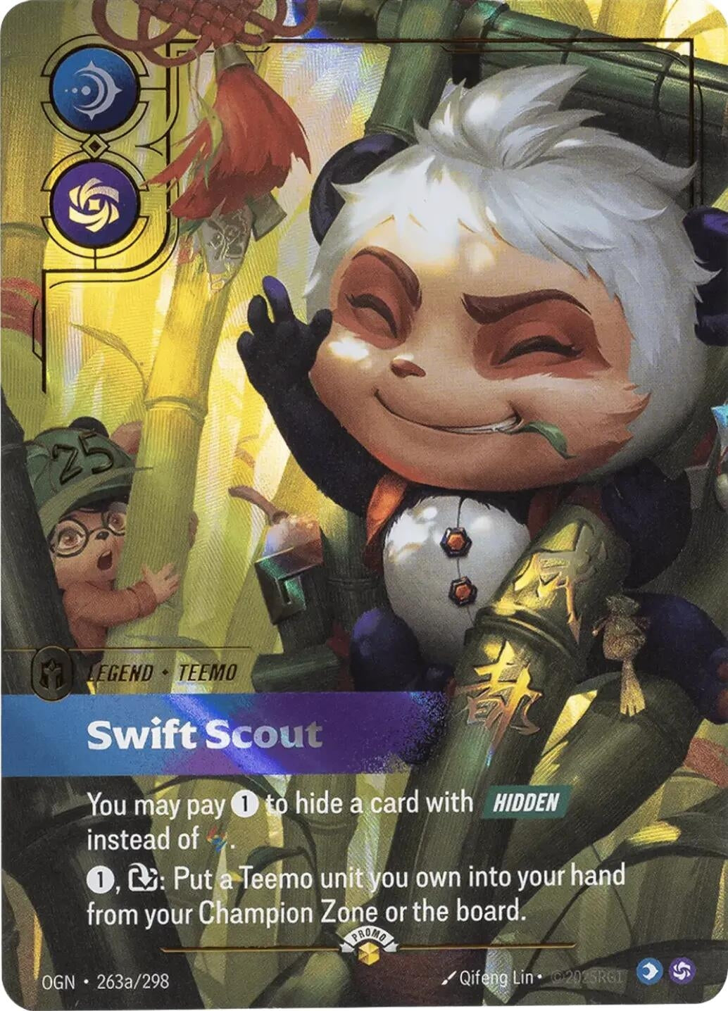 Image for Teemo - Swift Scout (Alternate Art) (263a/298) (PR) - Riftbound: League of Legends Trading Card Game