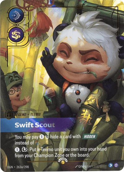 Teemo - Swift Scout (Alternate Art) (263a/298) (PR)