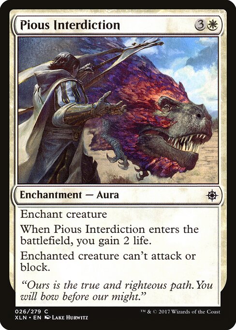 Pious Interdiction - Ixalan - 26