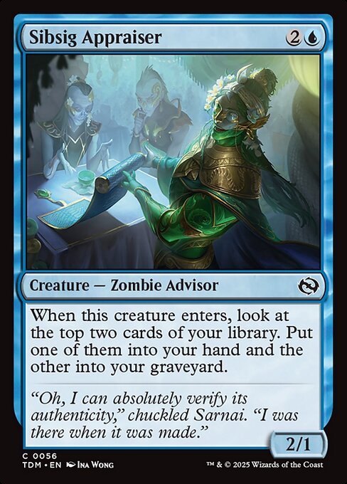 Sibsig Appraiser - Tarkir: Dragonstorm - 56
