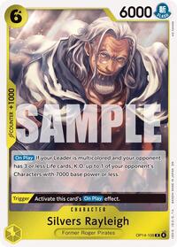 Silvers Rayleigh - The Azure Sea's Seven - OP14-108