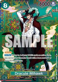 Dracule Mihawk - OP12-030 (SP) - The Azure Sea's Seven - OP12-030