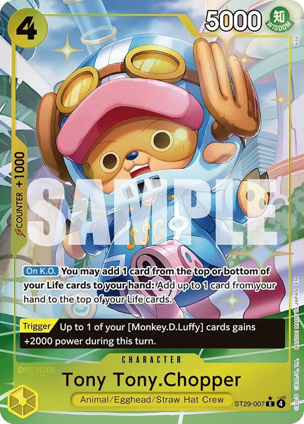 Image for Tony Tony.Chopper (Full Art) (ST29-007) (ST-29) - One Piece Card Game