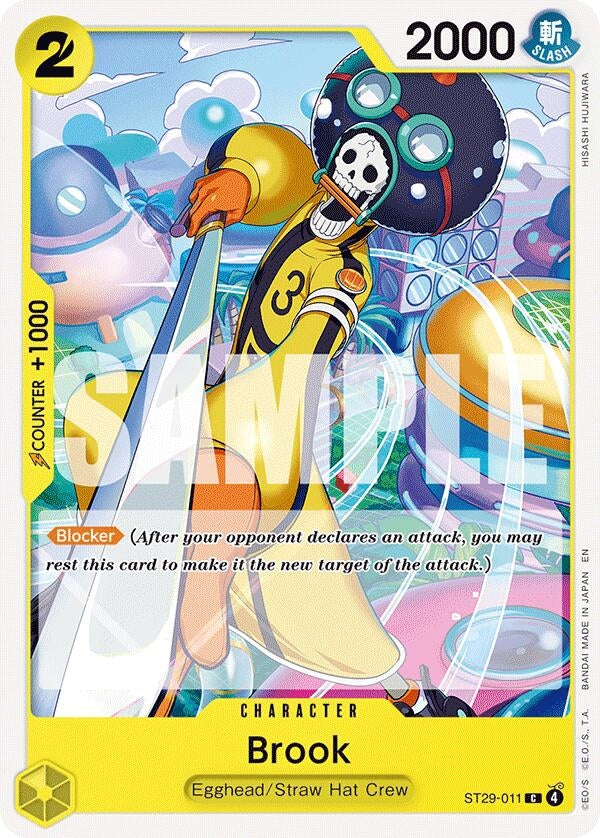 Image for Brook (ST29-011) (ST-29) - One Piece Card Game