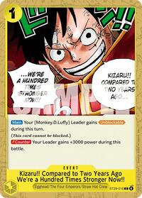 Kizaru!! Compared to Two Years Ago We're a Hundred Times Stronger Now!! - ST-29: Starter Deck 29 Egghead - ST29-016