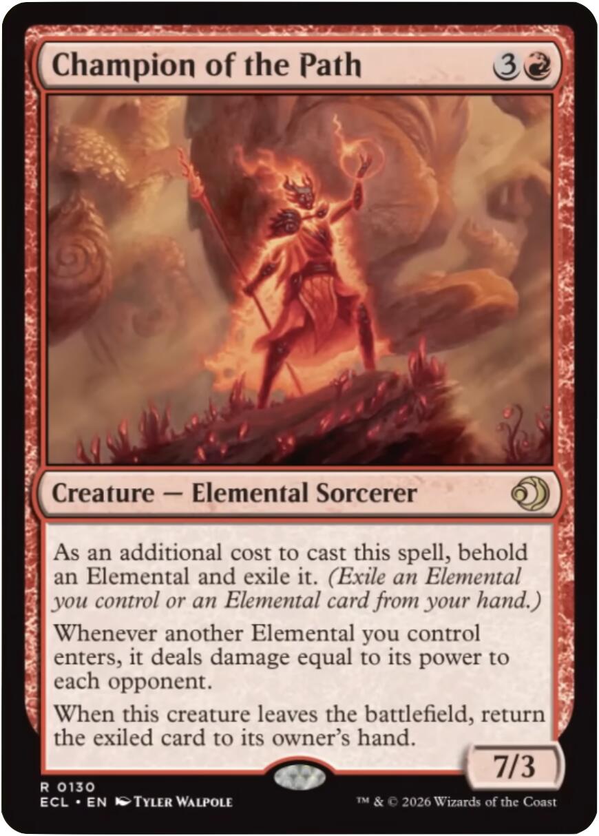 Champion of the Path [Lorwyn Eclipsed]