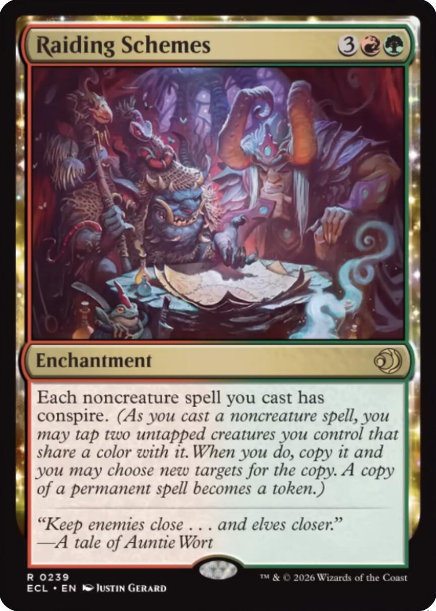 Raiding Schemes [Lorwyn Eclipsed]
