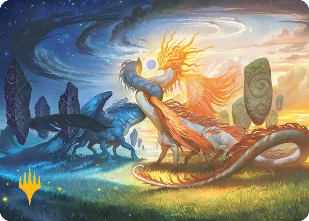 Celestial Reunion Art Card (19/54) [Lorwyn Eclipsed Art Series]