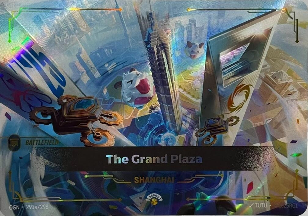 Image for The Grand Plaza (293a/298) (PR) - Riftbound: League of Legends Trading Card Game