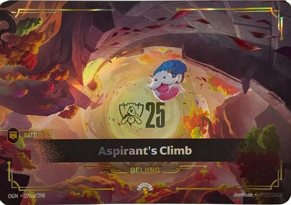 Image for Aspirant's Climb (276a/298) (PR) - Riftbound: League of Legends Trading Card Game