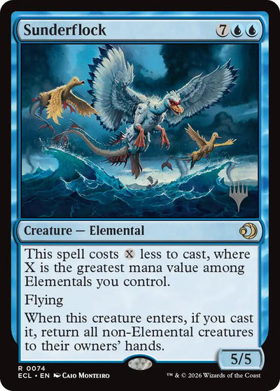 Sunderflock [Lorwyn Eclipsed Promos]