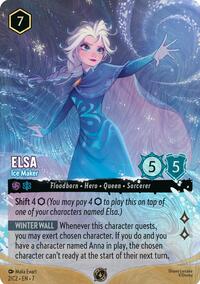 Elsa - Ice Maker (Foil) - Disney Lorcana Promo Cards - 2
