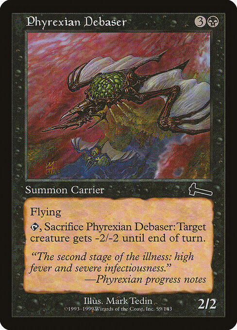 Phyrexian Debaser - Urza's Legacy - 59