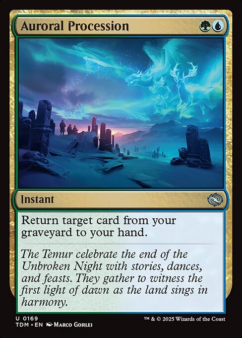 Auroral Procession - Tarkir: Dragonstorm - 169