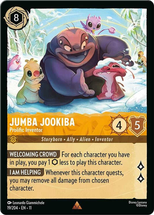 Image for Jumba Jookiba - Prolific Inventor (19/204) (11) - Disney Lorcana