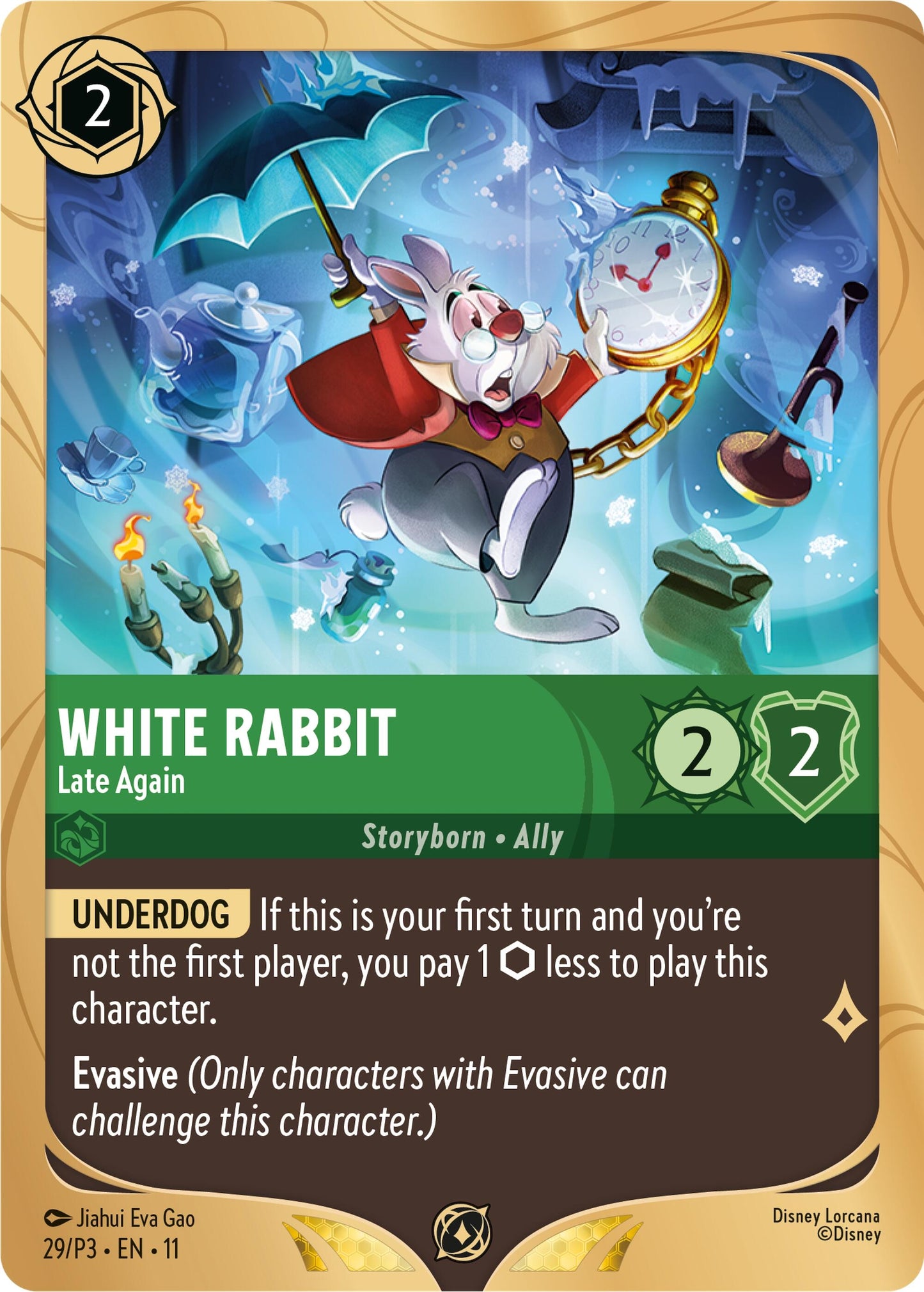 Image for White Rabbit - Late Again (29) (DLPC) - Disney Lorcana