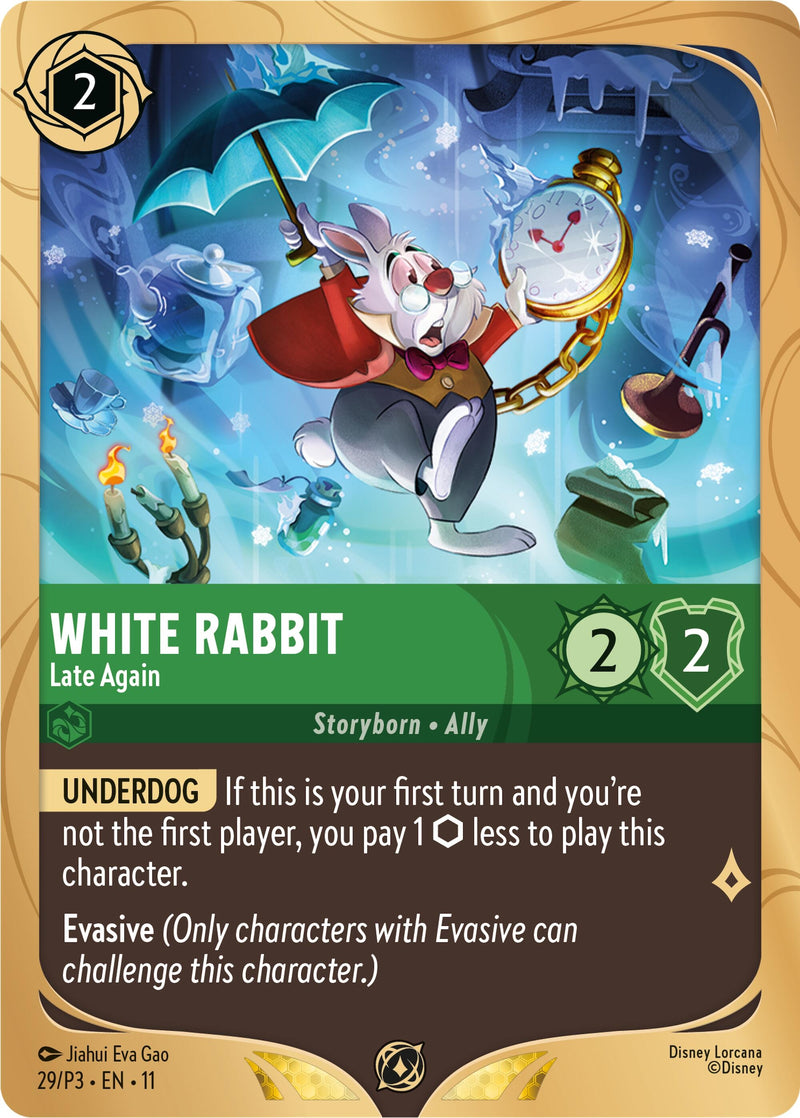 Image for White Rabbit - Late Again (29) (DLPC) - Disney Lorcana