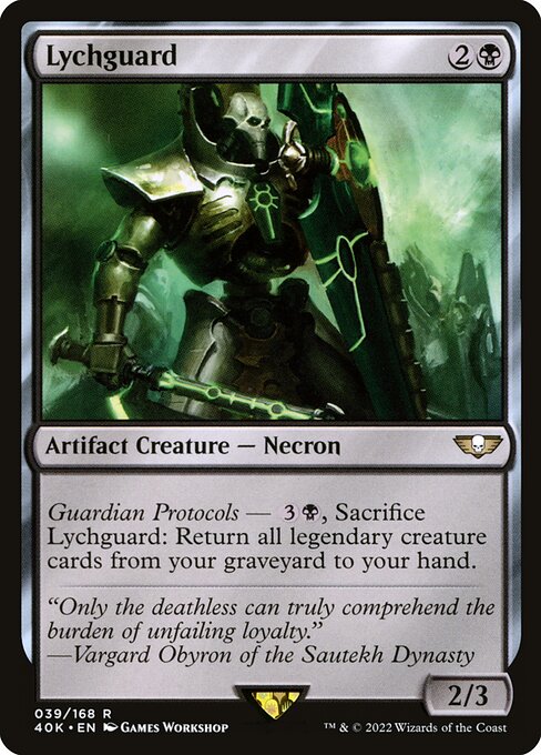 Lychguard - Warhammer 40,000 Commander - 39