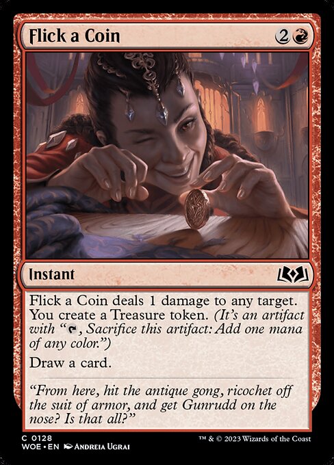 Flick a Coin - Wilds of Eldraine - 128