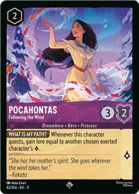 Pocahontas - Following the Wind - Winterspell - 42/204