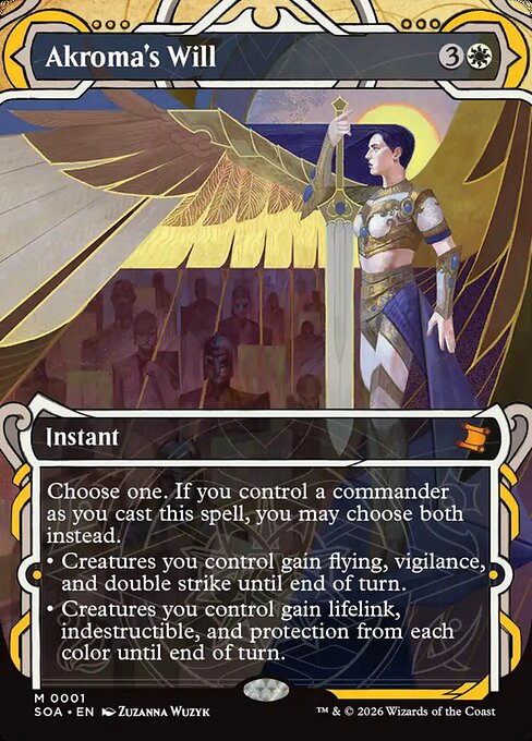 Akroma's Will - Secrets of Strixhaven Mystical Archive - 1
