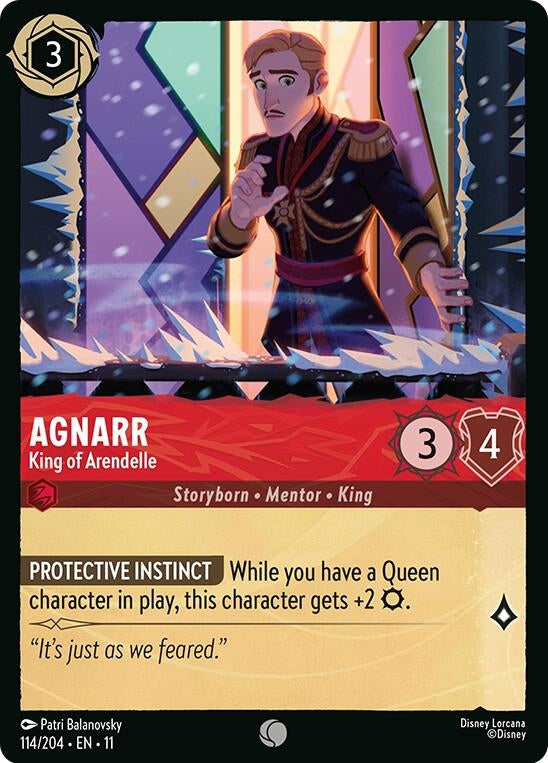 Image for Agnarr - King of Arendelle (114/204) (11) - Disney Lorcana