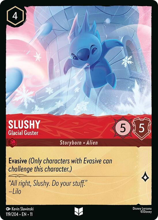 Image for Slushy - Glacial Guster (119/204) (11) - Disney Lorcana