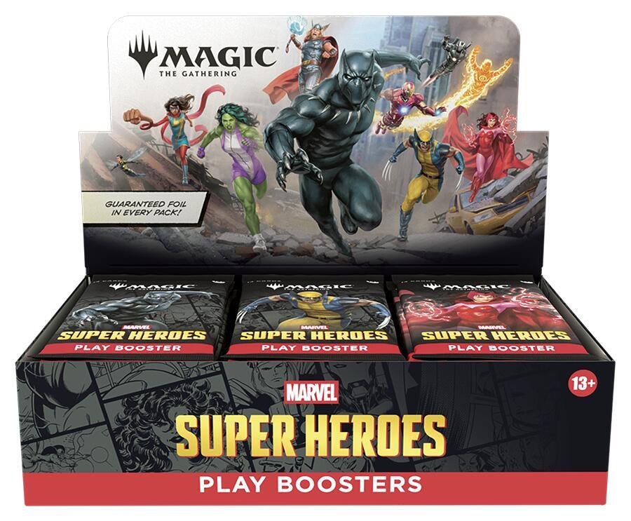 Marvel Super Heroes Play Booster Box - Marvel Super Heroes