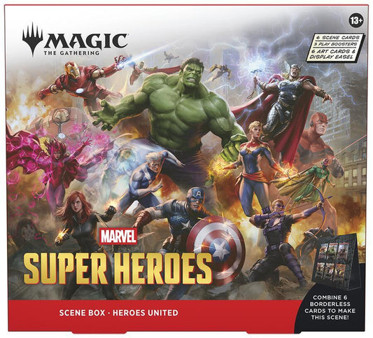 Marvel Super Heroes Scene Box Heroes United - Marvel Super Heroes