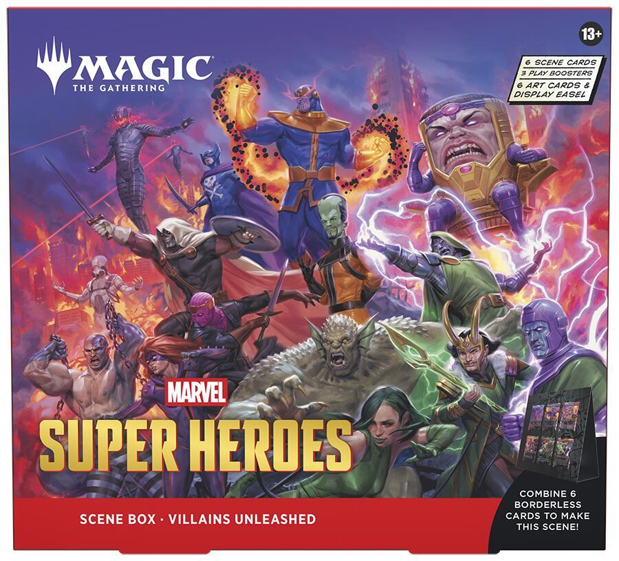 Marvel Super Heroes Scene Box Villains Unleashed - Marvel Super Heroes