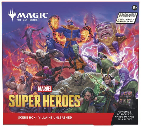 Marvel Super Heroes Scene Box Villains Unleashed - Marvel Super Heroes