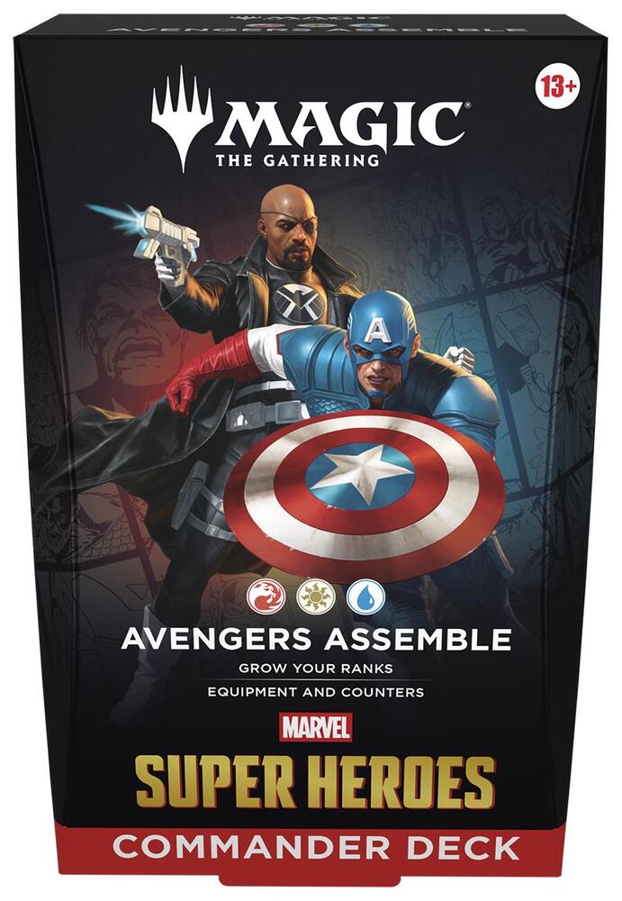 Marvel Super Heroes Commander Deck Avengers Assemble - Marvel Super Heroes Commander