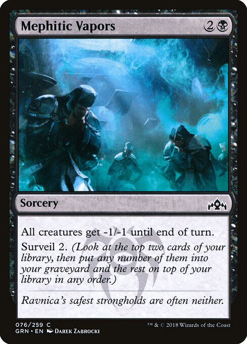 Mephitic Vapors - Guilds of Ravnica - 76