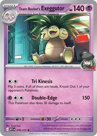 Team Rocket's Exeggutor - ME: Ascended Heroes - 078/217