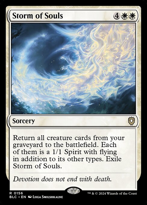 Storm of Souls - Bloomburrow Commander - 156