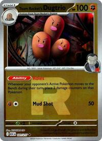 Team Rocket's Dugtrio - 101/217 (Team Rocket) - ME: Ascended Heroes - 101/217