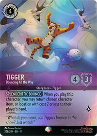 Tigger - Bouncing All the Way (Epic) - Winterspell - 208/204