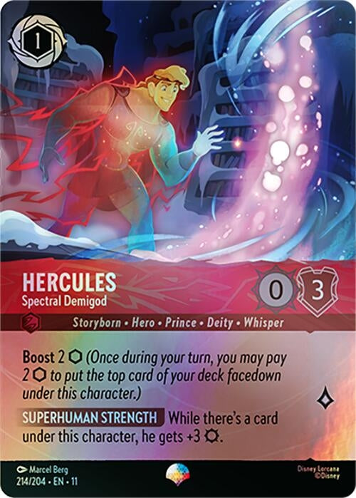 Image for Hercules - Spectral Demigod (Epic) (214/204) (11) - Disney Lorcana