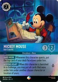 Mickey Mouse - Bob Cratchit (Epic) - Winterspell - 219/204