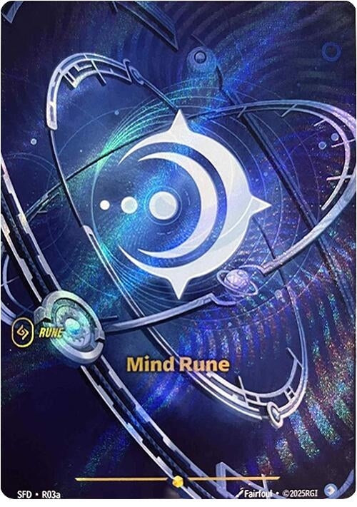 Image for Mind Rune (R03a) (R03a) (SFD) - Riftbound: League of Legends Trading Card Game