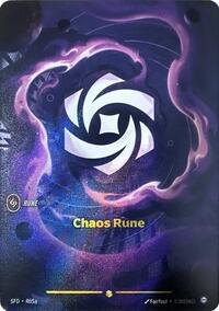 Chaos Rune (R05a) - Spiritforged - R05a
