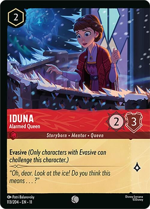 Image for Iduna - Alarmed Queen (Foil) (113/204) (11) - Disney Lorcana