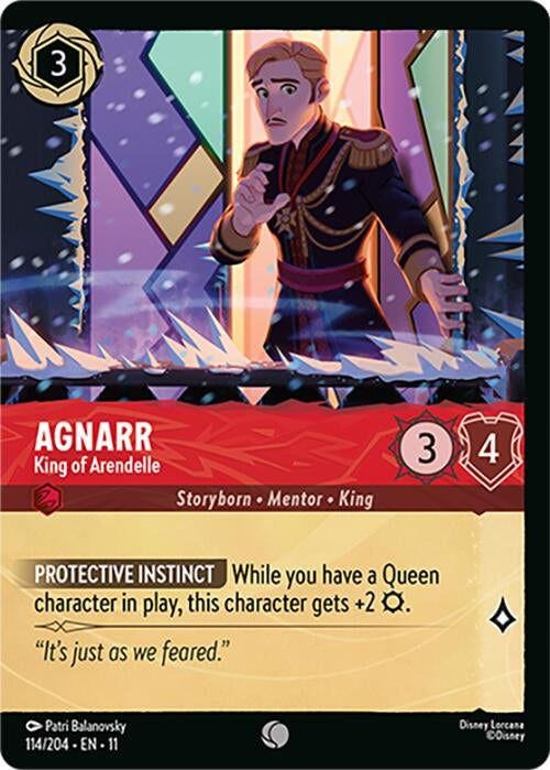 Image for Agnarr - King of Arendelle (Foil) (114/204) (11) - Disney Lorcana
