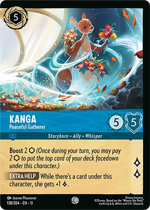 Image for Kanga - Peaceful Gatherer (Foil) (138/204) (11) - Disney Lorcana