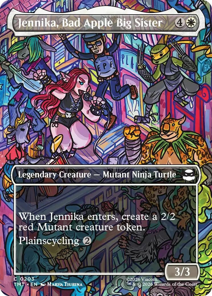 Jennika, Bad Apple Big Sister (Borderless) (203) (TMT)