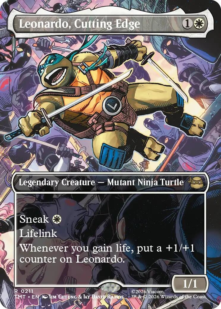 Leonardo, Cutting Edge (Borderless) (211) (TMT)