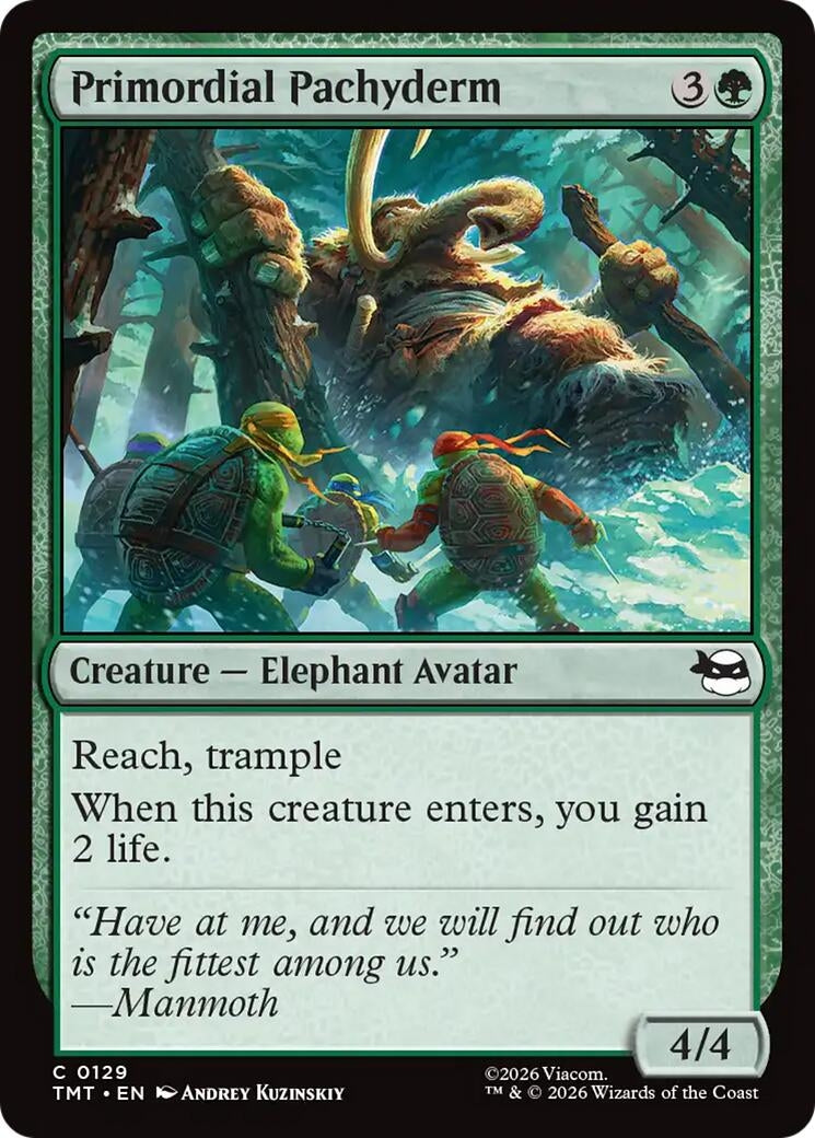 Primordial Pachyderm (129) (TMT)