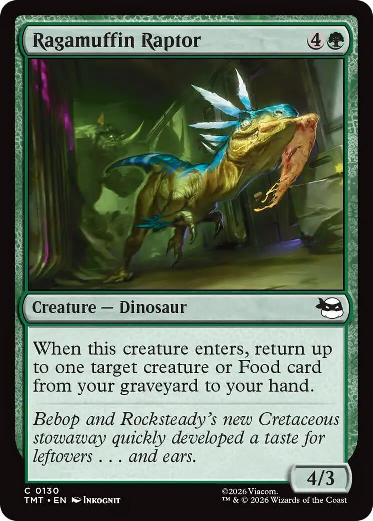 Ragamuffin Raptor (130) (Teenage Mutant Ninja Turtles) (TMT)
